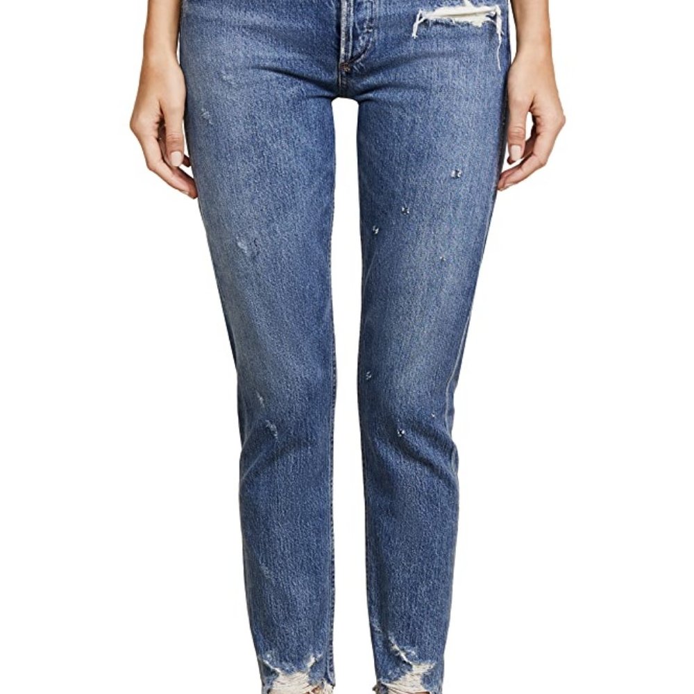 AGOLDE Jamie High Rise Classic Size 26, button fly
